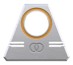 Interwoven badge