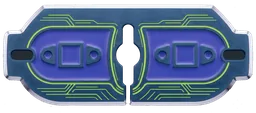 Racked badge
