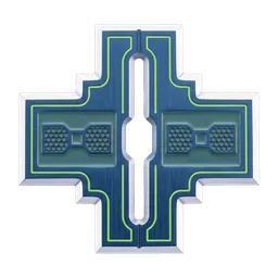 Six Solid badge